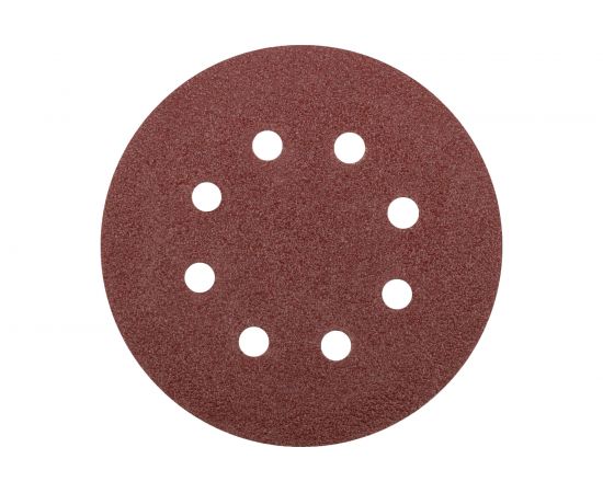 Наждачный круг Курс с липучкой с отверстиями 125 мм 5 шт. Р40 39782 – изображение 3