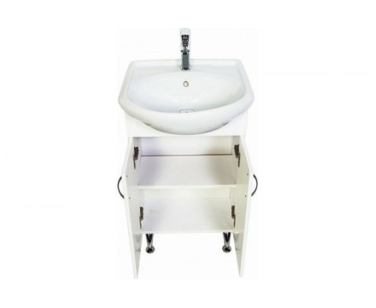Напольная тумба с раковиной Orange Роса белый глянец Ro-45TUW+RA – изображение 3