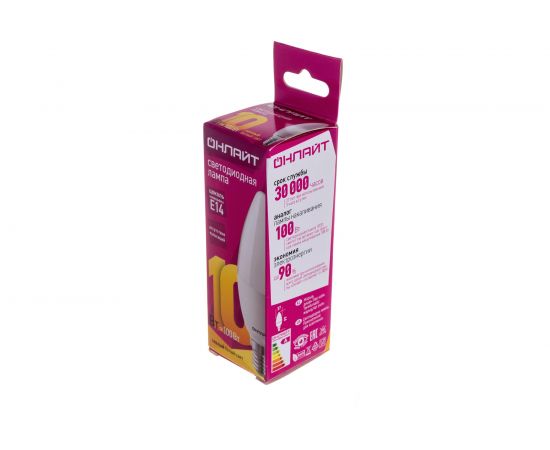 Лампа ОНЛАЙТ OLL-C37-10-230-2.7K-E14-FR 61956 – изображение 4