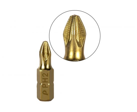 Бита PH-2 Эксперт (1 шт; 25 мм) ПРАКТИКА 037-015 – изображение 5