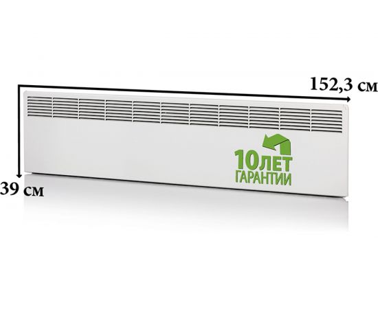Конвектор Ensto FinnHeat, механический термостат, вилка, 2000Вт EPHBM20PR – изображение 5