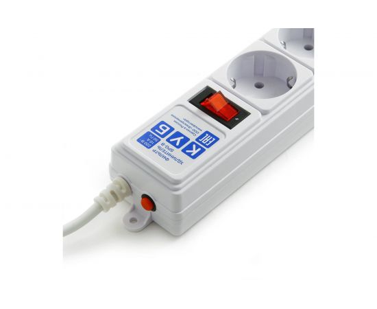 Фильтр-удлинитель Power Cube PC Отк. Уп.1,9м 5р, бел. 10А/2,2кВт SPG-B-6-WHITE – изображение 5