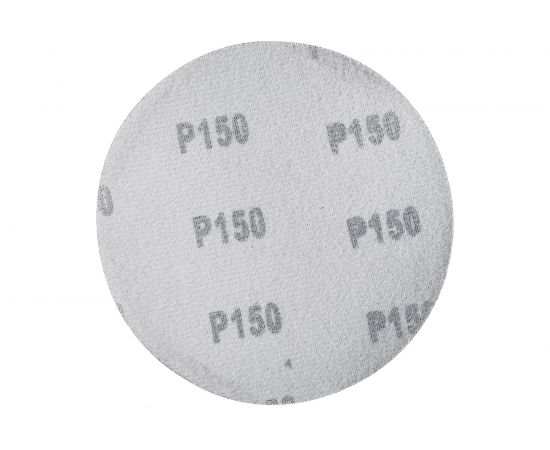 Круг абразивный на ворсовой подложке под липучку (10 шт; 125 мм; P150) MATRIX 73860 – изображение 5