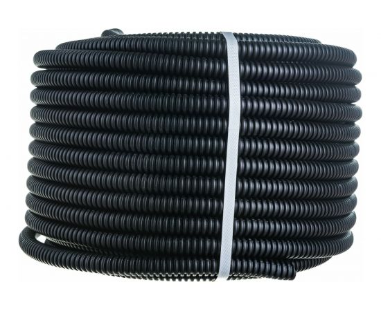 Легкая гофротруба УРАЛ ПАК ПНД 16 мм с протяжкой черная, м ГФ-1100016-100 – изображение 6