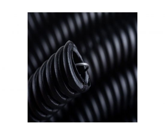 Легкая гофротруба УРАЛ ПАК ПНД 16 мм с протяжкой черная, м ГФ-1100016-100 – изображение 7