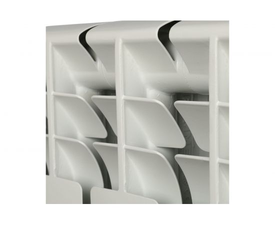 Алюминиевый радиатор ROMMER Optima 500 4 секции RAL9016 89556 – изображение 8