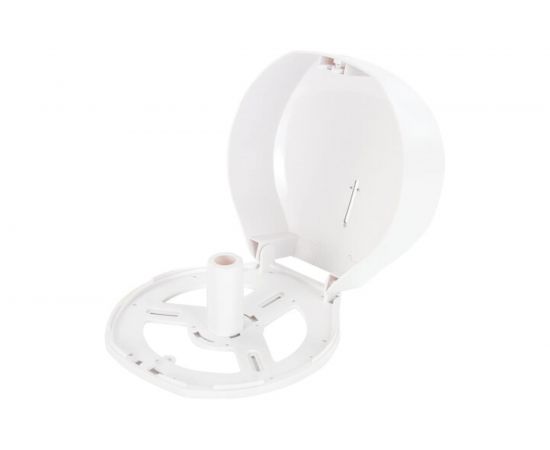 Диспенсер для туалетной бумаги ЛАЙМА PROFESSIONAL BASIC Система T2, малый, белый, ABS-пластик 606682 – изображение 8