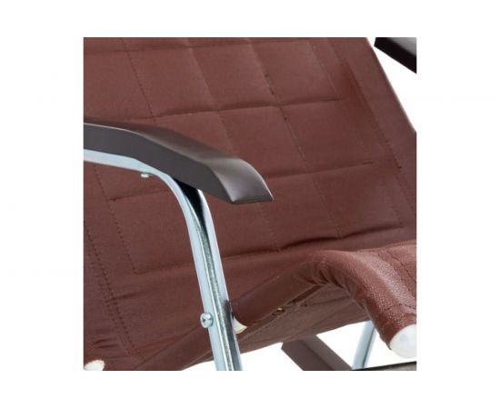 Складное кресло-качалка Leset Белтех коричневый 0209-0237 – изображение 8