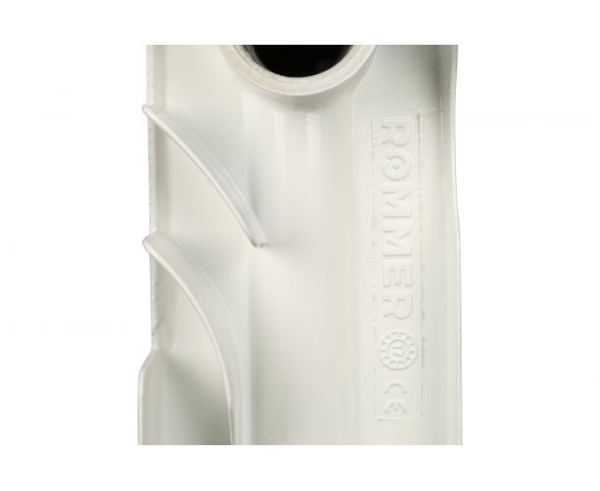 Алюминиевый радиатор ROMMER Optima 500 4 секции RAL9016 89556 – изображение 9