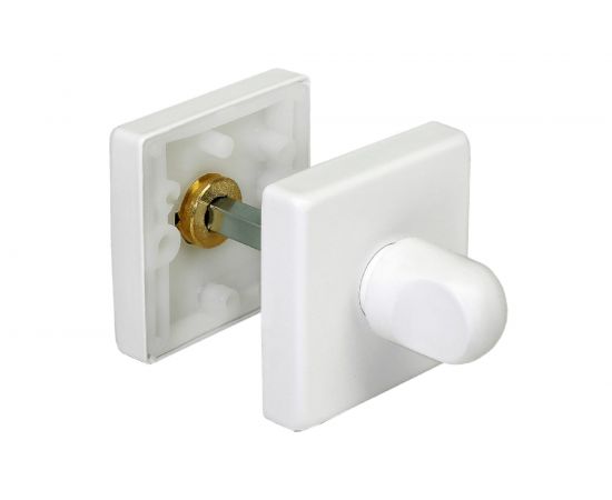 Сантехническая завертка MORELLI LUX-WC-SQ BIA, цвет - белый 9012328 