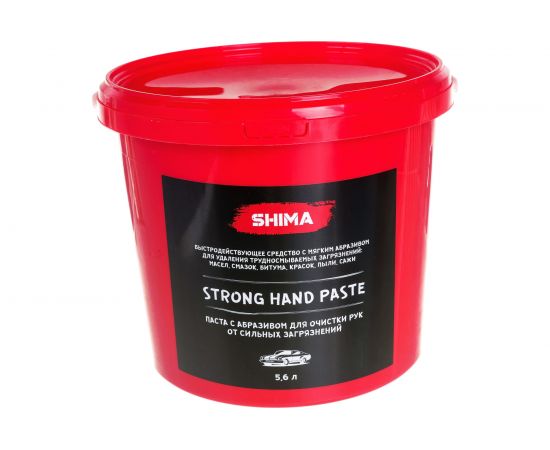 Паста с абразивом для очистки рук SHIMA DETAILER STRONG HAND PASTE 5.6 л 4603740920452 