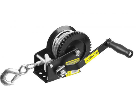 Ручная барабанная лебедка Stayer MASTER 0,7т, 8м 43112-0.7 
