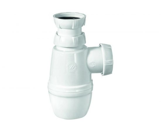 Сифон WIRQUIN МИНОР без выпуска, 1 1/2х40 мм 30718023 