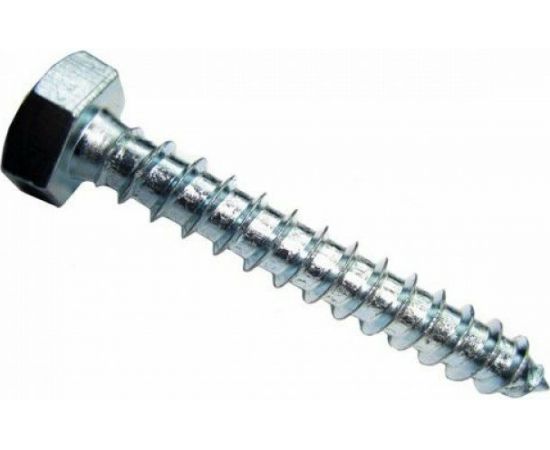 Сантехнический шуруп Стройметиз 10х50 DIN 571 цинк уп. 2 шт. европодвес 2170851 