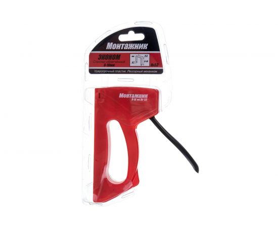 Cтеплер для скоб 6-10х0,7мм Монтажник Эконом 600301 