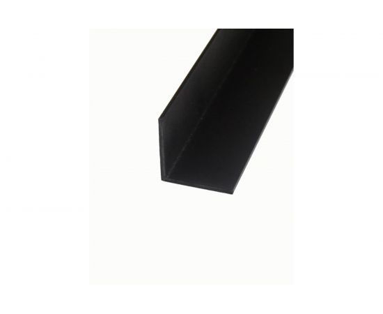 Профиль ПилотПро Ал., уголок, 30х30х1,5, 1 м, черный муар 08078 