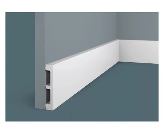 Плинтус Cosca decor PX048 80x15 мм, 2000 мм, экополимер СПБ103223 