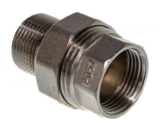 Соединитель СТМ с накидной гайкой, прямой, 3/4", гайка-штуцер CRAS0034 