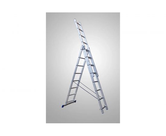 Универсальная трехсекционная лестница STAIRS 8 ступеней ТТ-01-00603 