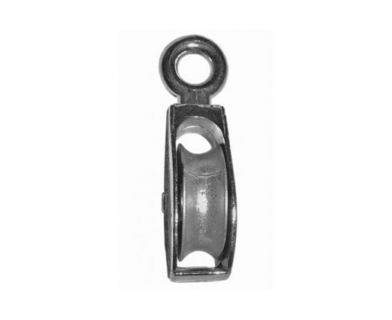 Одинарный блок КРЕП-КОМП шкив металлический 15 миллиметр /5/ 1шт бом15мф 