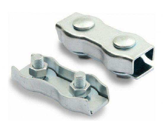 Зажим для троса ЕВРОПАРТНЕР DUBLEX Zn D3, 1 шт. Z1 07738 