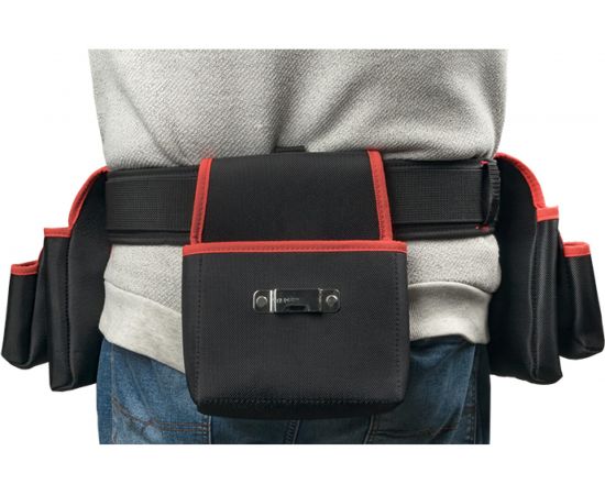 Двухсекционная усиленная сумка-пояс с двухшпеньковым ремнем EKF С-12 Master c-12 – изображение 12