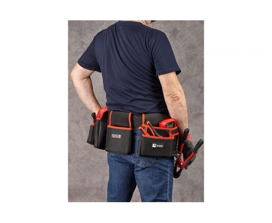 Двухсекционная усиленная сумка-пояс с двухшпеньковым ремнем EKF С-12 Master c-12 – изображение 13