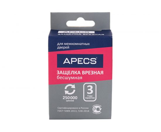 Защёлка врезная Apecs 5400-P-BLM 31267 – изображение 2