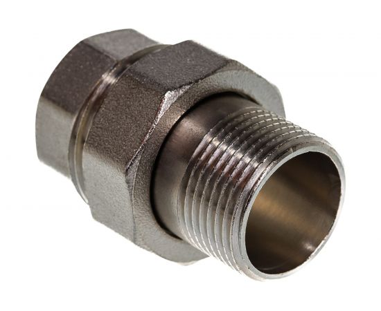 Соединитель СТМ с накидной гайкой, прямой, 3/4", гайка-штуцер CRAS0034 – изображение 2