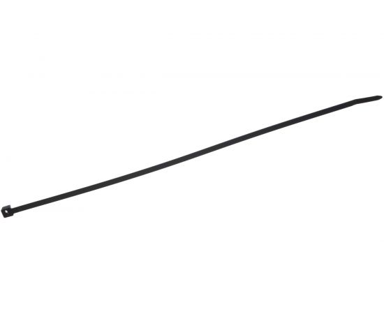 Хомут нейлоновый черный 25 шт. (300х4.8 мм; тип 7) ЗУБР 4-309037-48-300 – изображение 2