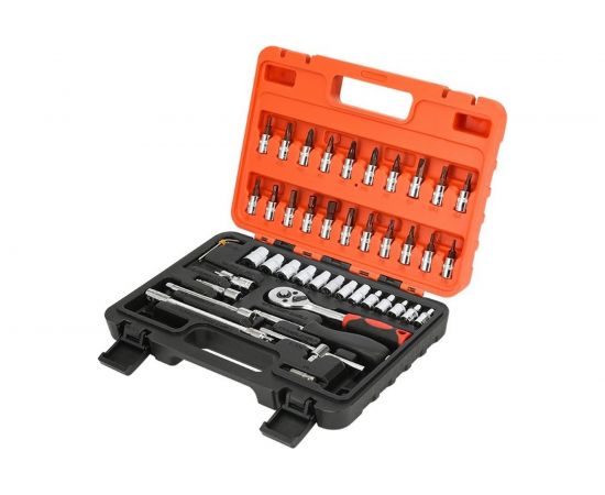 Набор инструментов 46 предметов 1/4 трещотка GOODKING K-10046 – изображение 2