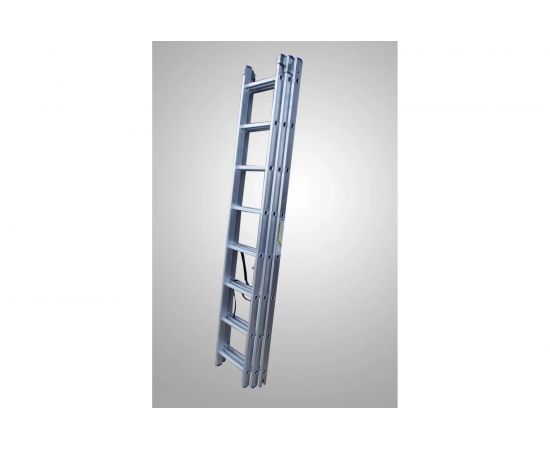 Универсальная трехсекционная лестница STAIRS 8 ступеней ТТ-01-00603 – изображение 2