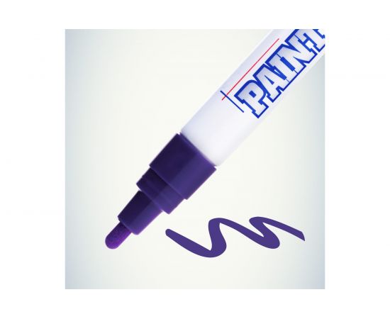 Маркер краска Munhwa фиолетовый 4мм PM-09 – изображение 3