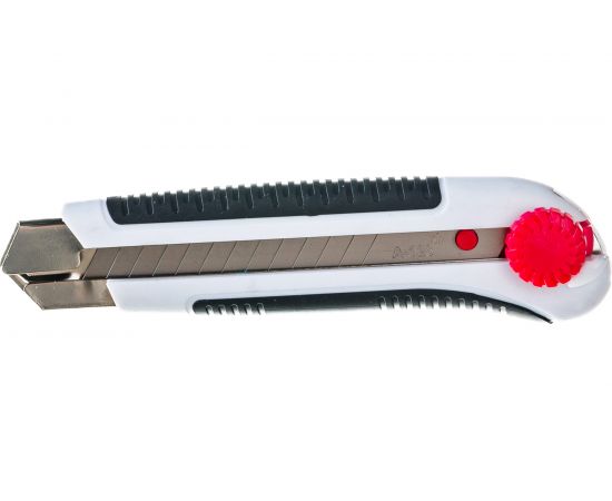 Нож со сменным лезвием Монтажник 25мм, обрезиненный, ABS+TPR 600508 – изображение 4