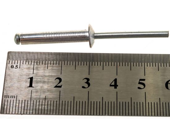 Заклепка вытяжная алюминий/сталь (4.8x25 мм; 250 шт) Метизный двор 4607173907240 – изображение 4