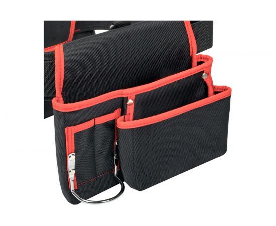 Двухсекционная усиленная сумка-пояс с двухшпеньковым ремнем EKF С-12 Master c-12 – изображение 8