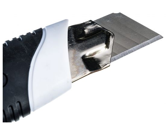 Нож со сменным лезвием Монтажник 25мм, обрезиненный, ABS+TPR 600508 – изображение 9
