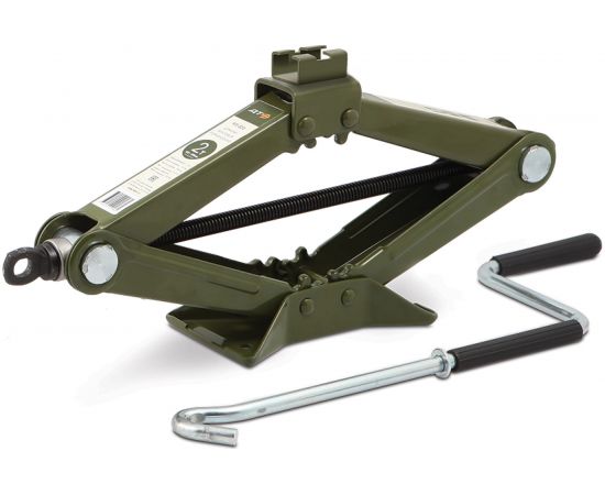 Винтовой ромбический домкрат Дело Техники 2 т, 120-395 мм 901220 