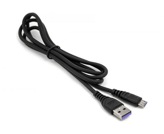 Кабель Mirex, USB 2.0 AM-microBM 1,2 метра, 3A, чёрный, в коробке 13700-007M3BK 