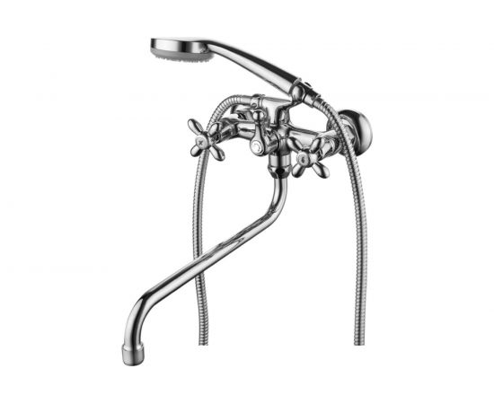 Смеситель для ванны IDDIS Jeals JE2SBL0i10 с длинным изливом 