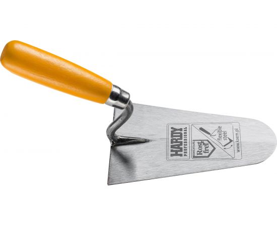 Кельма каменщика HARDY закругленная, серия 30 Rost frei, 18х11см 0810-301911 