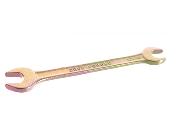 Рожковый ключ, 8x10 мм, желтый цинк СИБРТЕХ 14303 