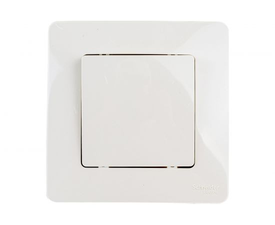 1-клавишный выключатель Schneider Electric скрытой проводки Blanca 10А IP20 1 250В бежевый BLNVS010107 