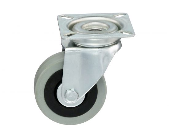 Колесо с вращающейся опорой и пластиной крепления (60 мм; 50 кг) Tellure rota 374102 – изображение 16