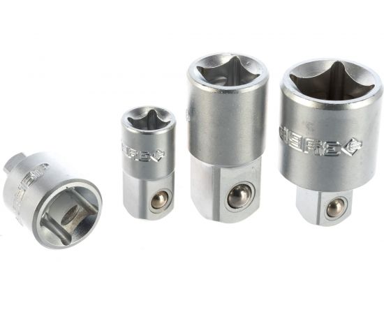 Набор адаптеров для торцовых головок 4 шт. "МАСТЕР" Зубр 27710-H4 – изображение 2