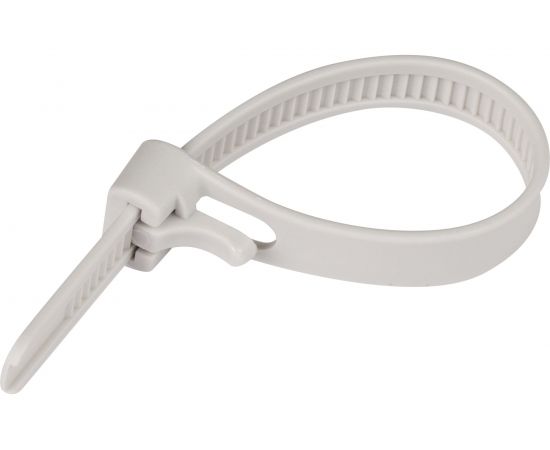 Многоразовая стяжка ЕВРОПАРТНЕР PRM белый, голубой, оранжевый 7,5х200 15 шт. S19 0043 9 – изображение 2