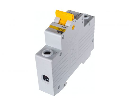 Трехпозиционный выключатель-разъединитель IEK ВРТ-63, 1P, 50А MPR10-1-050 – изображение 2