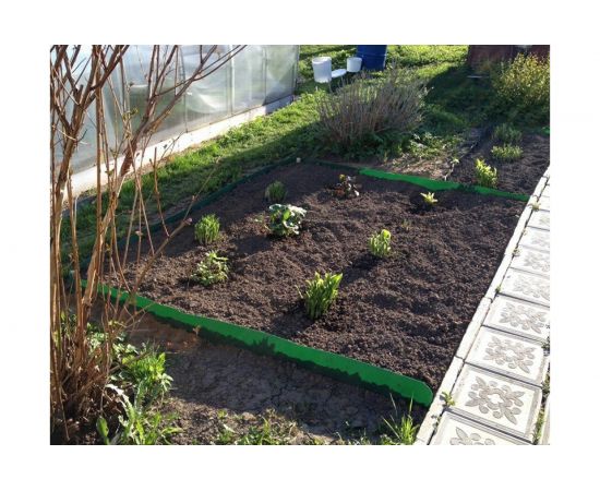 Бордюрная лента Протэкт 10 м, хаки БЛ-10/10 х – изображение 2