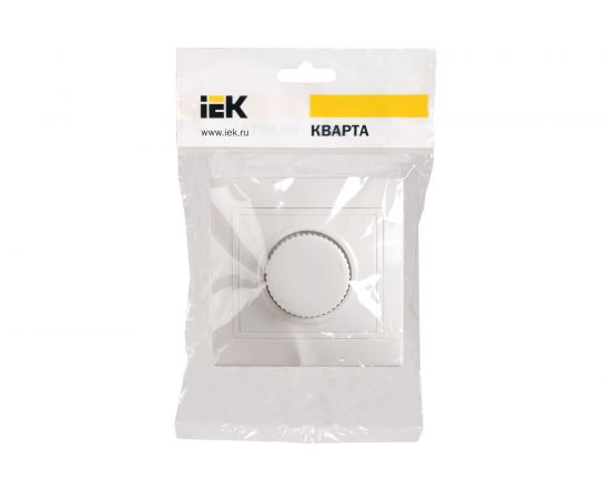 Поворотный светорегулятор IEK КВАРТА белый EDK10-K01-03-DM – изображение 2