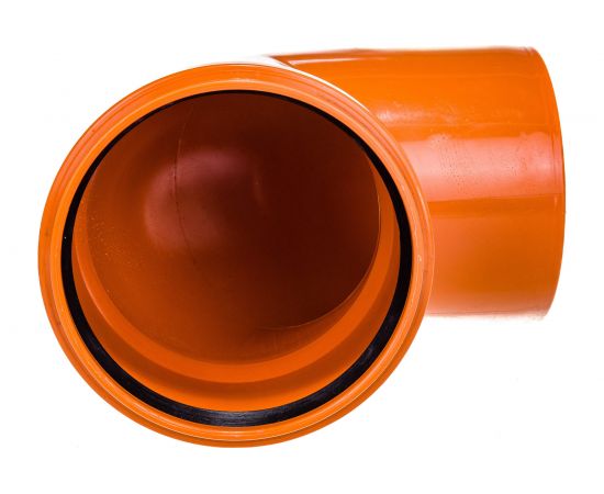 Отвод наружной канализации RTP 160 мм, 87 градусов 11659 – изображение 2
